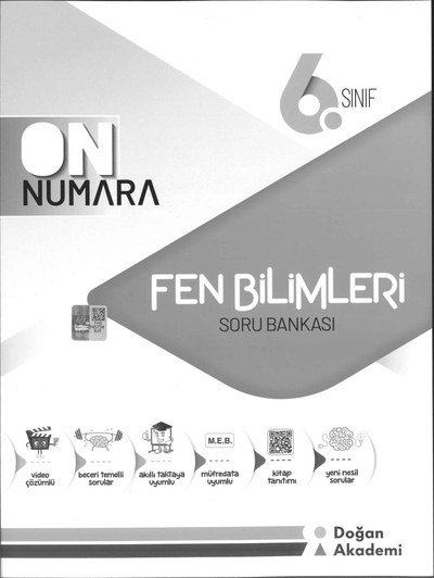 ON NUMARA FEN BİLİMLERİ SORU BANKASI YKS Fotokopi