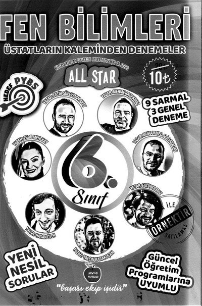 FEN BİLİMLERİ ÜSTATLARIN KALEMİNDEN DENEMELER YKS Fotokopi
