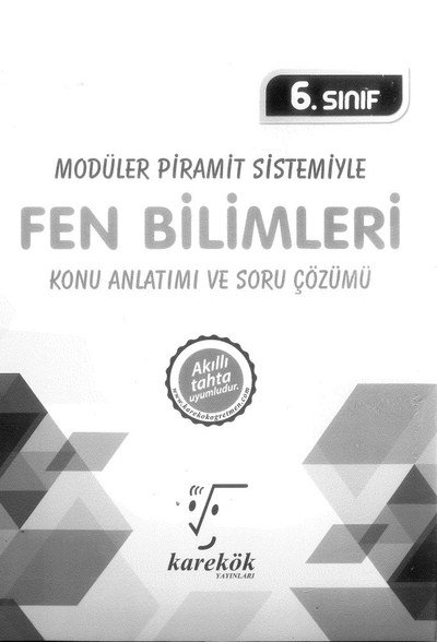 MODÜLER PİRAMİT SİSTEMİYLE FEN BİLİMLERİ KONU ANLATIMI YKS Fotokopi