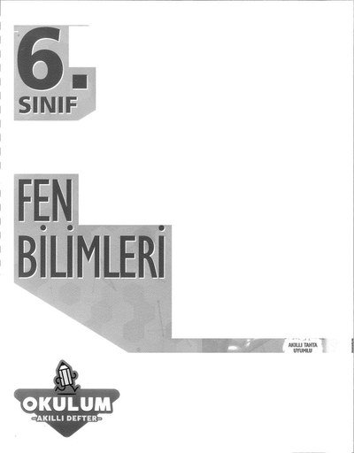FEN BİLİMLERİ OKULUM AKILLI DEFTER YKS Fotokopi
