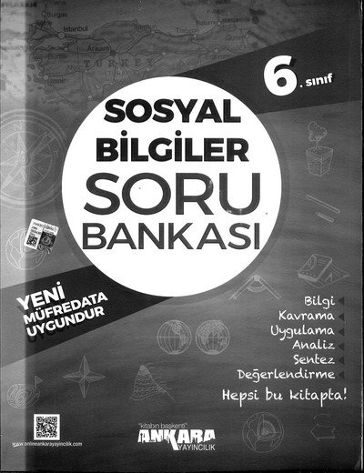 SOSYAL BİLGİLER SORU BANKASI YKS Fotokopi