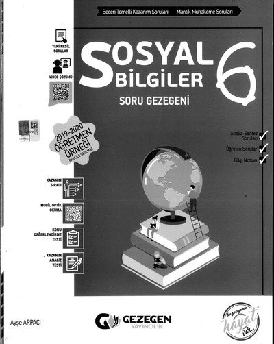 SOSYAL BİLGİLER SORU GEZEGENİ YKS Fotokopi