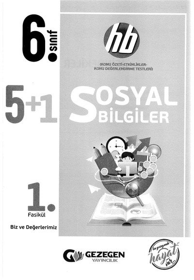 SOSYAL BİLGİLER 5+1 1. FASİKÜL YKS Fotokopi