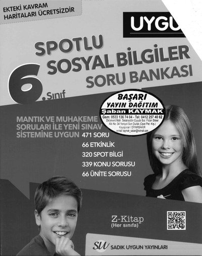SPOTLU SOSYAL BİLGİLER SORU BANKASI YKS Fotokopi