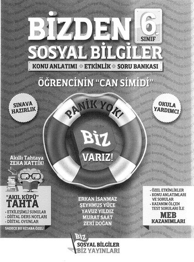 BİZDEN SOSYAL BİLGİLER SORU BANKASI YKS Fotokopi