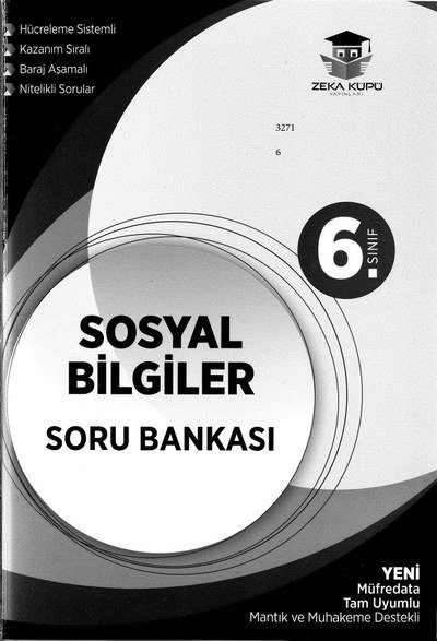 SOSYAL BİLGİLER SORU BANKASI YKS Fotokopi
