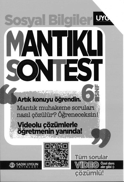 SOSYAL BİLGİLER MANTIKLI SON TEST YKS Fotokopi