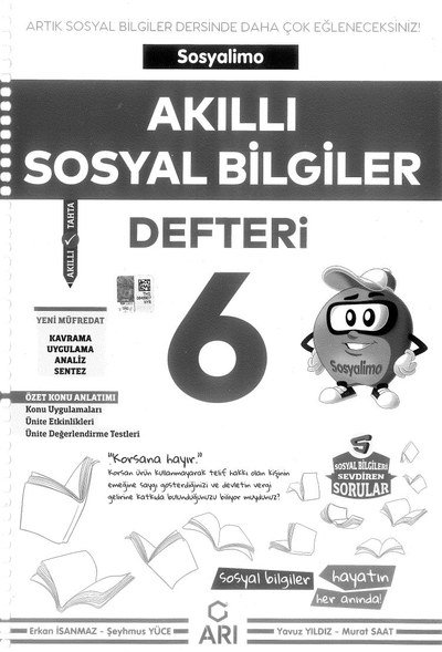 AKILLI SOSYAL BİLGİLER DEFTERİ YKS Fotokopi