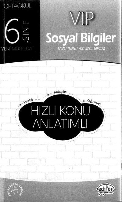 VIP SOSYAL BİLGİLER HIZLI KONU ANLATIMLI YKS Fotokopi