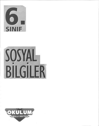 SOSYAL BİLGİLER OKULUM AKILLI DEFTER YKS Fotokopi