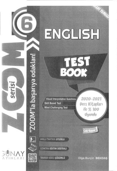 ENGLISH TEST BOOK YKS Fotokopi