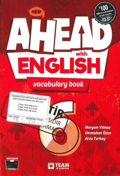 AHEAD WITH ENGLISH VOCABULARY BOOK YKS Fotokopi