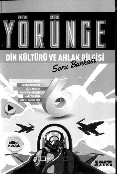 YÖRÜNGE DİN KÜLTÜRÜ VE AHLAK BİLGİSİ SORU BANKASI YKS Fotokopi