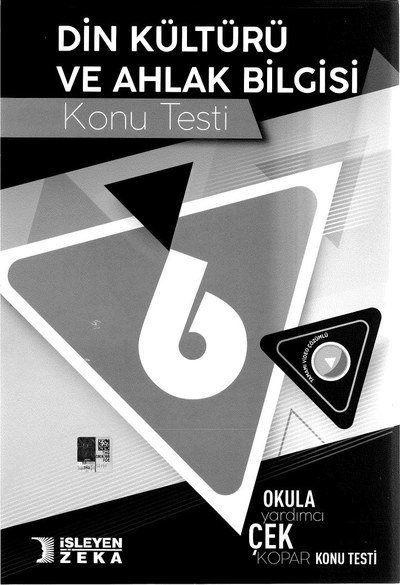 DİN KÜLTÜRÜ VE AHLAK BİLGİSİ KONU TESTİ YKS Fotokopi