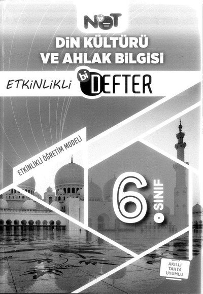 DİN KÜLTÜRÜ VE AHLAK BİLGİSİ Bİ DEFTER YKS Fotokopi