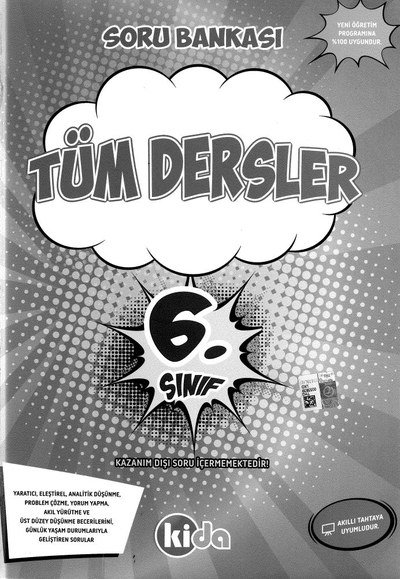 TÜM DERSLER SORU BANKASI YKS Fotokopi