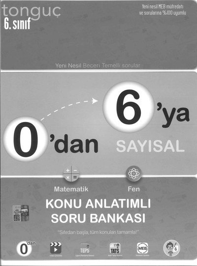 KONU ANLATIMLI SORU BANKASI SAYISAL YKS Fotokopi