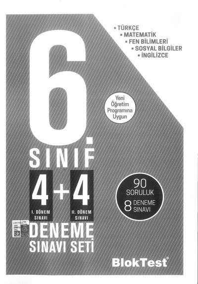 4+4 DENEME SINAVI SETİ YKS Fotokopi