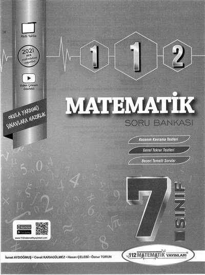 MATEMATİK SORU BANKASI YKS Fotokopi