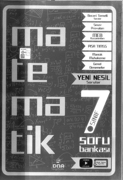 MATEMATİK SORU BANKASI YKS Fotokopi