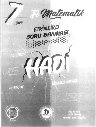 Fİ MATEMATİK ETKİNLİKLİ SORU BANKASI YKS Fotokopi