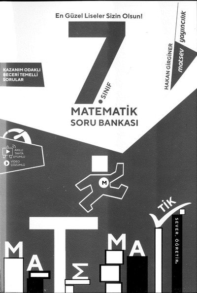 MATEMATİK SORU BANKASI YKS Fotokopi