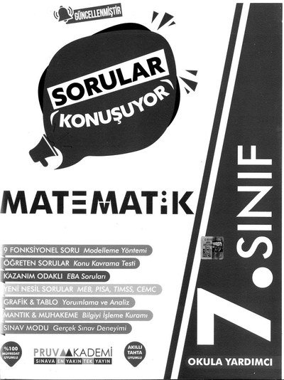 SORULAR KONUŞUYOR MATEMATİK YKS Fotokopi