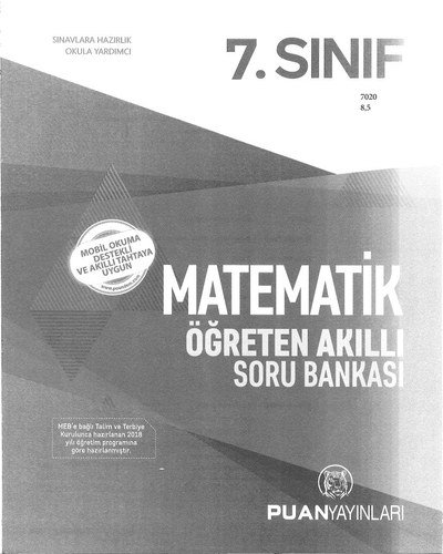 MATEMATİK ÖĞRETEN AKILLI SORU BANKASI YKS Fotokopi