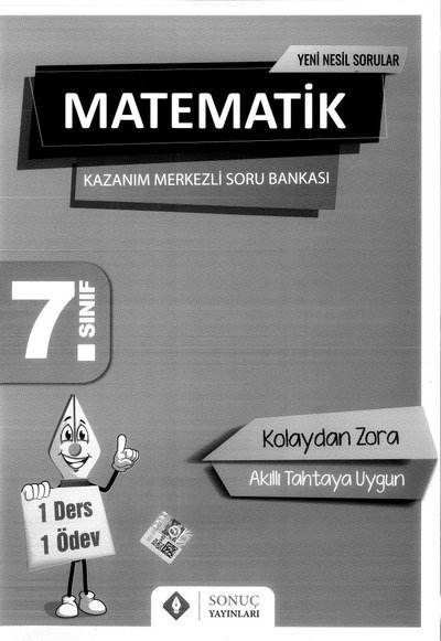 MATEMATİK KAZANIM MERKEZLİ SORU BANKASI YKS Fotokopi