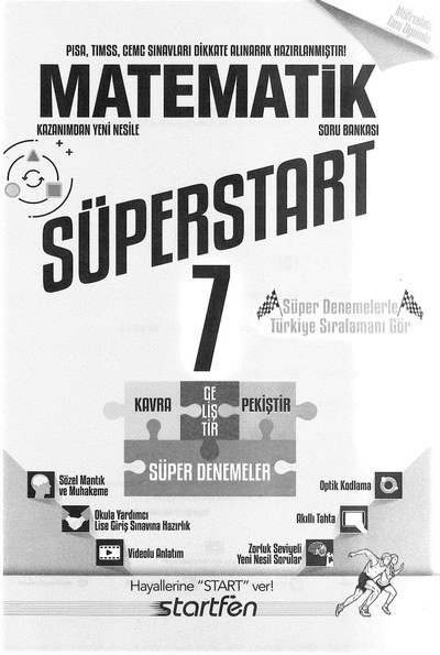 MATEMATİK SÜPERSTART YKS Fotokopi