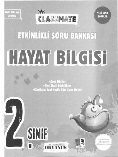 ETKİNLİKLİ SORU BANKASI HAYAT BİLGİSİ YKS Fotokopi