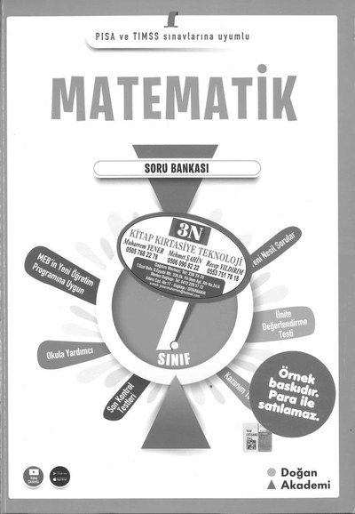 MATEMATİK SORU BANKASI YKS Fotokopi
