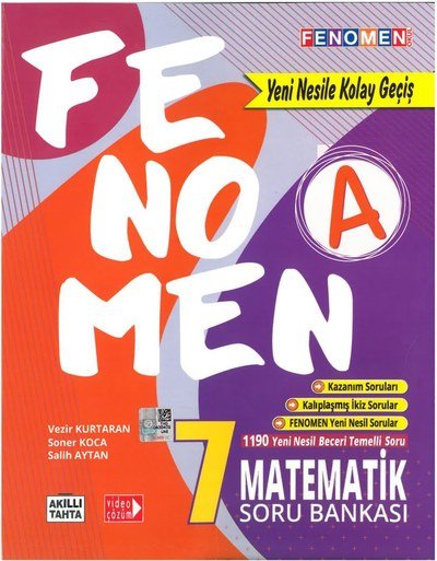FENOMEN MATEMATİK SORU BANKASI YKS Fotokopi