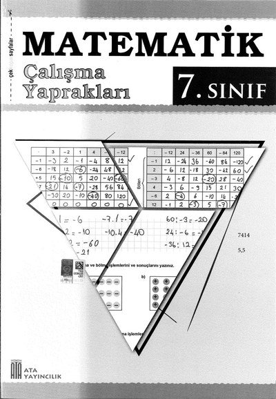 MATEMATİK ÇALIŞMA YAPRAKLARI YKS Fotokopi