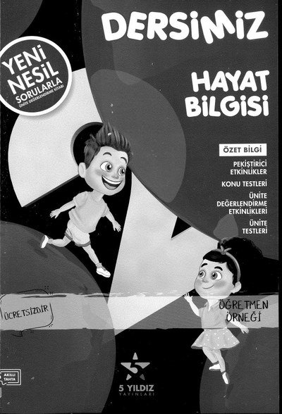 DERSİMİZ HAYAT BİLGİSİ YKS Fotokopi
