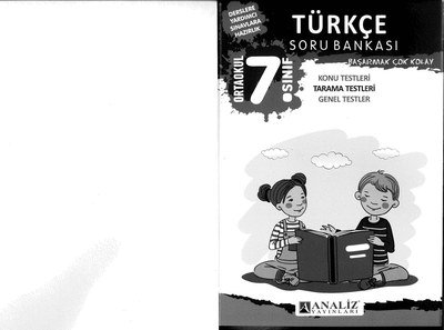 TÜRKÇE SORU BANKASI YKS Fotokopi