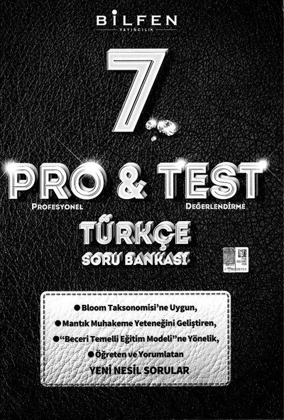 PRO & TEST TÜRKÇE SORU BANKASI YKS Fotokopi