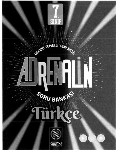 ADRENALİN SORU BANKASI TÜRKÇE YKS Fotokopi