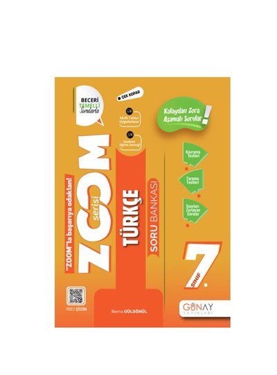 ZOOM SERİSİ TÜRKÇE SORU BANKASI YKS Fotokopi