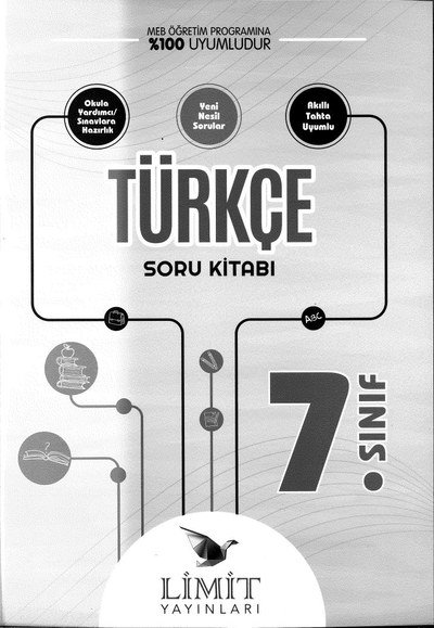 TÜRKÇE SORU KİTABI YKS Fotokopi