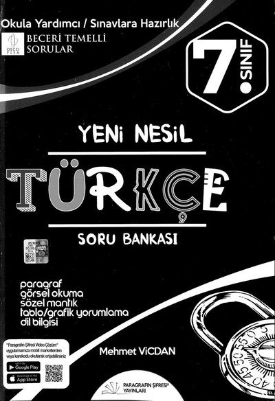 OKULA YARDIMCI BECERİ TEMELLİ TÜRKÇE SORU BANKASI YKS Fotokopi