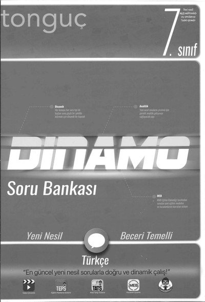DİNAMO SORU BANKASI TÜRKÇE YKS Fotokopi