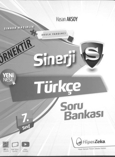 SİNERJİ TÜRKÇE SORU BANKASI YKS Fotokopi
