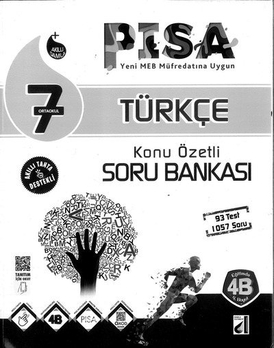 TÜRKÇE KONU ÖZETLİ SORU BANKASI YKS Fotokopi