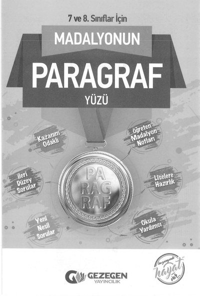 MADALYONUN PARAGRAF YÜZÜ YKS Fotokopi