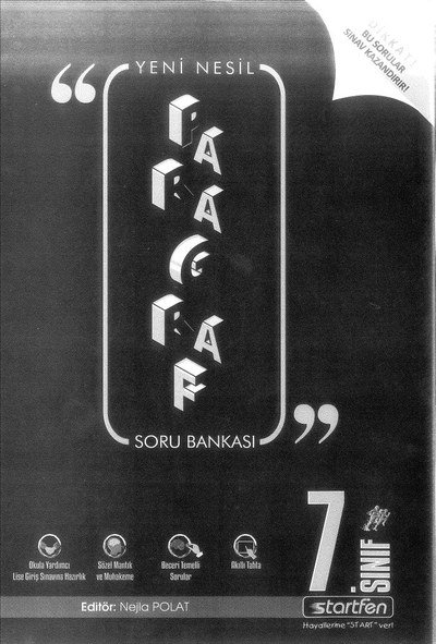 PARAGRAF SORU BANKASI YKS Fotokopi