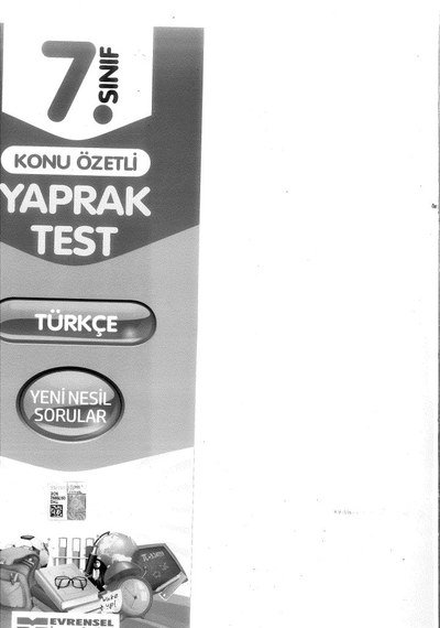 KONU ÖZETLİ YAPRAK TEST TÜRKÇE YKS Fotokopi