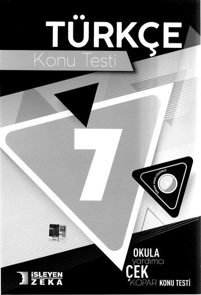 TÜRKÇE KONU TESTİ YKS Fotokopi