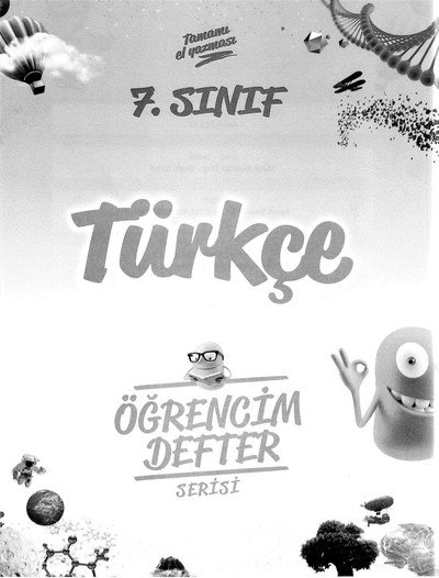 TÜRKÇE ÖĞRENCİM DEFTER SERİSİ YKS Fotokopi
