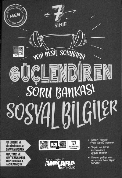 GÜÇLENDİREN SORU BANKASSI SOSYAL BİLGİLER YKS Fotokopi